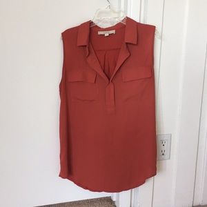 Loft sleeveless blouse size M